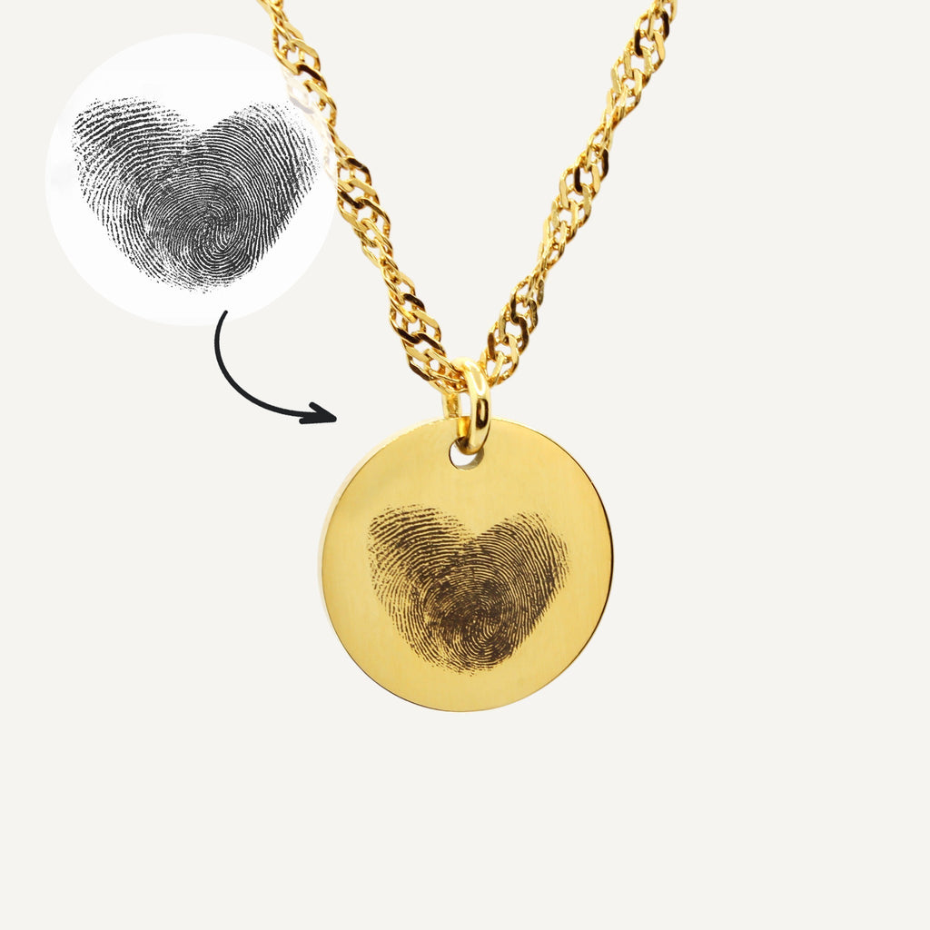 Collier Empreinte digitale